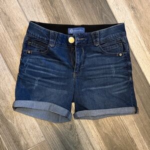 Democracy Women's Dark Blue Jean Shorts